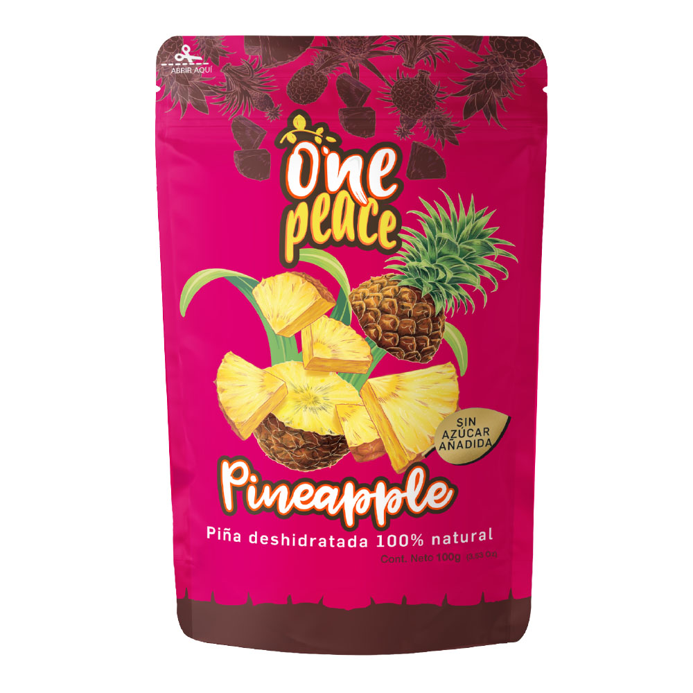 Piña Deshidratada Familiar (100g)