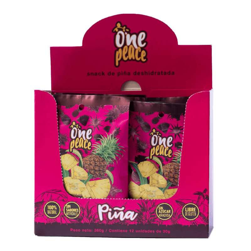 Piña Deshidratada Snack "Pack"